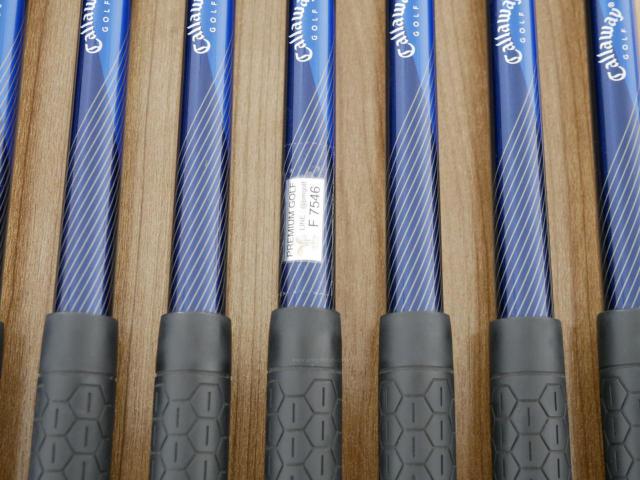 Iron set : Callaway : ชุดเหล็ก Callaway X-22 มีเหล็ก 5-Pw,Sw (7 ชิ้น) ก้านกราไฟต์ Flex SR