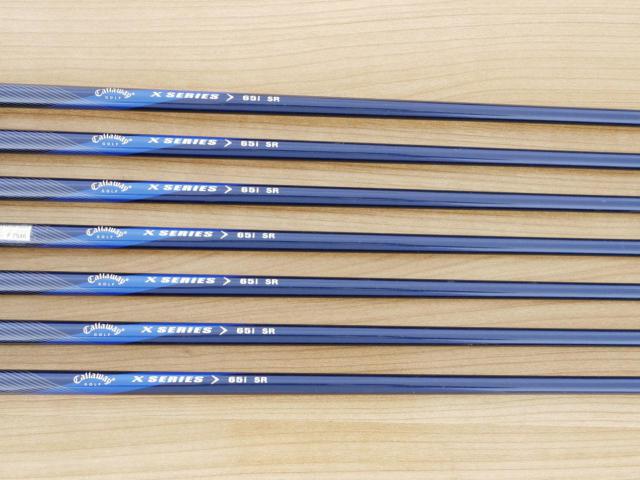 Iron set : Callaway : ชุดเหล็ก Callaway X-22 มีเหล็ก 5-Pw,Sw (7 ชิ้น) ก้านกราไฟต์ Flex SR