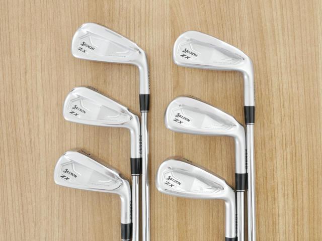 Iron set : Other Brand : ชุดเหล็ก Srixon ZX4 MK II (รุ่นปี 2023 ตีง่าย ไกล) มีเหล็ก 5-Pw (6 ชิ้น) ก้านเหล็ก NS Pro 950 Flex R