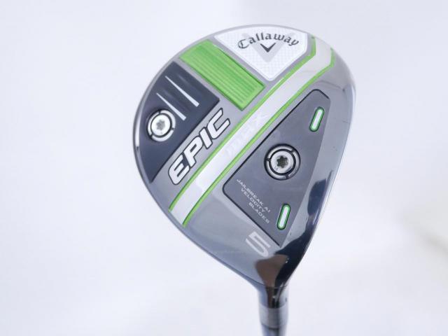 Fairway Wood : callaway : หัวไม้ 5 Callaway EPIC MAX (รุ่นปี 2021) Loft 18 ก้าน Mitsubishi Diamana 40 Flex S