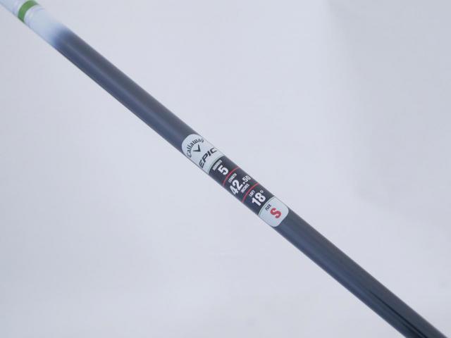 Fairway Wood : callaway : หัวไม้ 5 Callaway EPIC MAX (รุ่นปี 2021) Loft 18 ก้าน Mitsubishi Diamana 40 Flex S