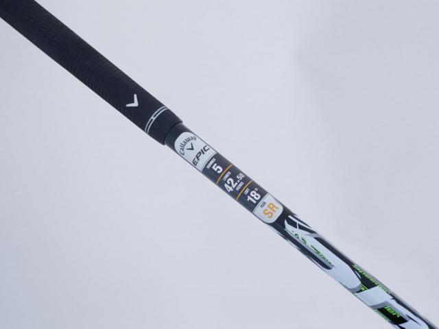 Fairway Wood : callaway : หัวไม้ 5 Callaway EPIC MAX FAST (รุ่นปี 2021) Loft 18 ก้าน Fujikura Speeder Evolution Flex SR