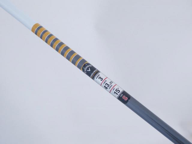 Fairway Wood : callaway : หัวไม้ 3 Callaway Mavrik SUB ZERO (ออกปี 2020) Loft 15 ก้าน Tour AD SZ Type II Flex S