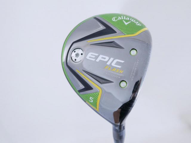 Lady club : All : หัวไม้ 5 Callaway Epic Flash Star (รุ่นปี 2019) Loft 18 ก้าน Fujikura Speeder Evolution Flex A (Lady)