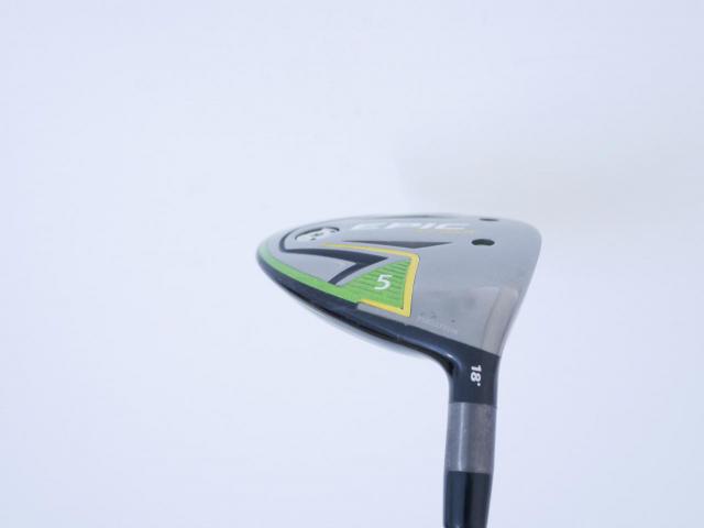 Lady club : All : หัวไม้ 5 Callaway Epic Flash Star (รุ่นปี 2019) Loft 18 ก้าน Fujikura Speeder Evolution Flex A (Lady)