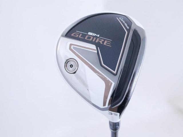 Fairway Wood : Taylormade : หัวไม้ 3 Taylormade SIM GLOIRE (รุ่นปี 2021 รุ่นท๊อปสุด Japan Spec) Loft 15 ก้าน Fujikura Air Speeder Flex S