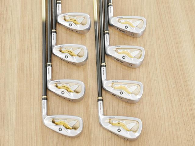 Iron set : Honma : **มีตำหนิ** ชุดเหล็ก Honma Beres IS-02 (หน้าเด้ง Forged) มีเหล็ก 6-11,Aw,Sw (8 ชิ้น เทียบเท่า 5-Pw,Aw,Sw) ก้าน ARMRQ 6 (49) Flex R (2 ดาว)