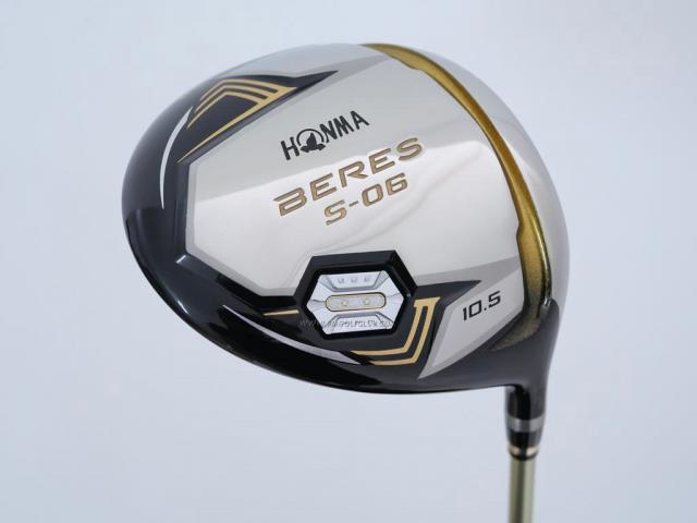 Driver : Honma : ไดรเวอร์ Honma Beres S-06 (รุ่นปี 2019) Loft 10.5 ก้าน ARMRQ X (47) Flex S (2 ดาว)