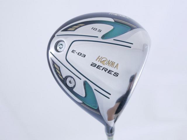 Driver : Honma : Honma Beres E-03 (รุ่นปี 2015 เหมาะกับซีเนียร์) Loft 10.5 ก้าน ARMRQ 8 (45) FLex R (2 ดาว)