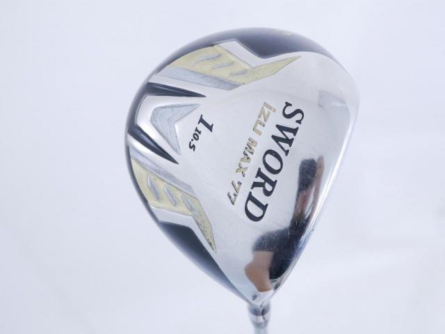Driver : Katana : ไดรเวอร์ Katana Sword IZU MAX 77 (ปี 2019 460cc.) Loft 10.5 ก้าน Fujikura Speeder 588 Flex R