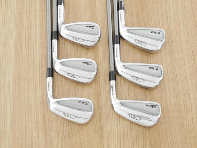 Iron set : Titleist : ชุดเหล็ก Titleist T100 Forged (รุ่นปี 2022) มีเหล็ก 5-Pw (6 ชิ้น) ก้าน Steelfiber H-Tour 105 Flex S