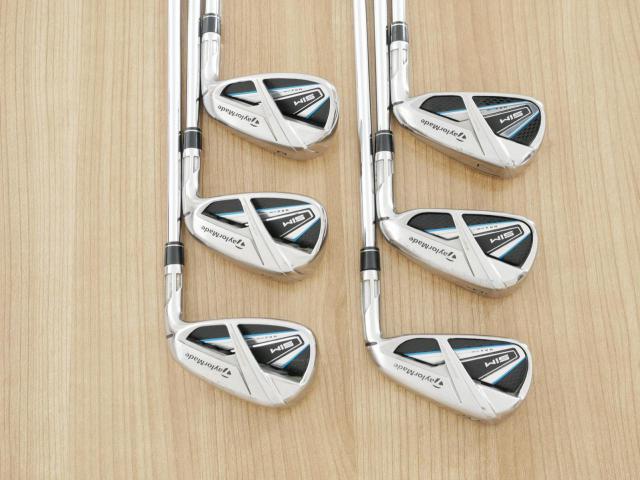Iron set : Taylormade : ชุดเหล็ก Taylormade SIM MAX (ออกปี 2020 Japan Spec.) มีเหล็ก 5-Pw (6 ชิ้น) ก้านเหล็ก KBS Max 85 Flex R