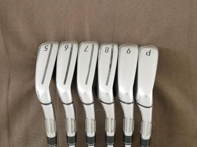 Iron set : Taylormade : ชุดเหล็ก Taylormade SIM MAX (ออกปี 2020 Japan Spec.) มีเหล็ก 5-Pw (6 ชิ้น) ก้านเหล็ก KBS Max 85 Flex R