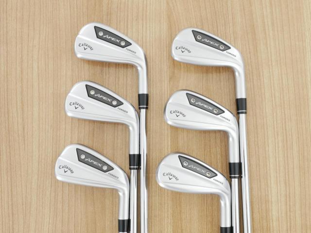 Iron set : Callaway : ชุดเหล็ก Callaway APEX Ai200 Forged (รุ่นล่าสุด ออกปี 2024) มีเหล็ก 5-Pw (6 ชิ้น) ก้านเหล็ก NS Pro 950 NEO Flex S
