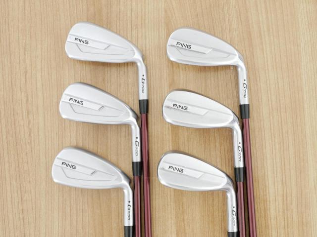 Iron set : Ping : ชุดเหล็ก Ping G700 (ปี 2019 Japan Spec. ใบใหญ่ ง่ายที่สุด ไกลที่สุดของ Ping) มีเหล็ก 6-Pw,Aw (6 ชิ้น) ก้านกราไฟต์ Mitsubishi FUBUKI Flex R