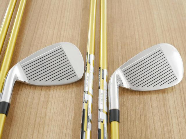 Iron set : Katana : ชุดเหล็ก Katana Sword ATC-589a (หน้าเด้ง) มีเหล็ก 6-Pw,Aw,Sw (7 ชิ้น) ก้านกราไฟต์ Fujikura Speeder 589 Flex SR