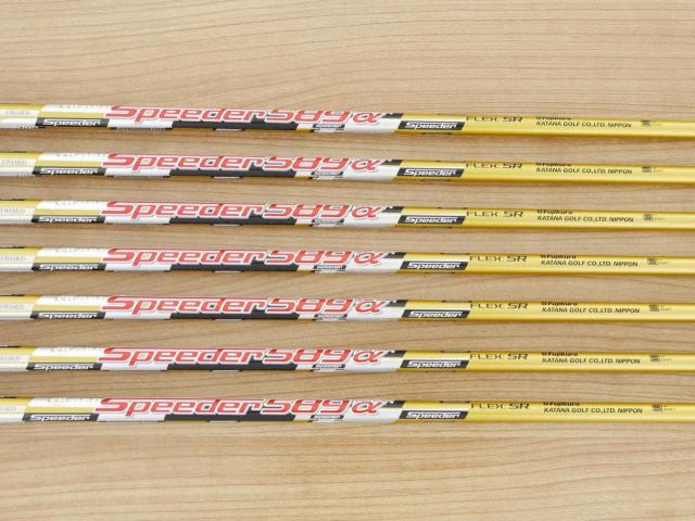 Iron set : Katana : ชุดเหล็ก Katana Sword ATC-589a (หน้าเด้ง) มีเหล็ก 6-Pw,Aw,Sw (7 ชิ้น) ก้านกราไฟต์ Fujikura Speeder 589 Flex SR