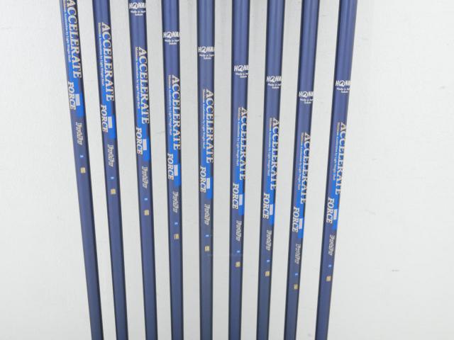 Iron set : Honma : ชุดเหล็ก Honma TwinMarks TM-202 มีเหล็ก 4-11,Sw (9 ชิ้น) ก้านกราไฟต์ Flex R