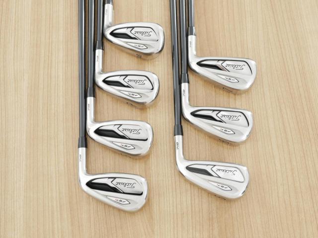 Iron set : Titleist : ชุดเหล็ก Titleist AP1 718 (ออกปี 2018) มีเหล็ก 5-Pw,48 (7 ชิ้น) ก้านกราไฟต์ Fujikura MCI 60 Flex S