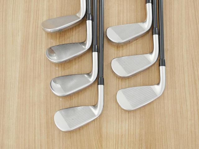 Iron set : Titleist : ชุดเหล็ก Titleist AP1 718 (ออกปี 2018) มีเหล็ก 5-Pw,48 (7 ชิ้น) ก้านกราไฟต์ Fujikura MCI 60 Flex S