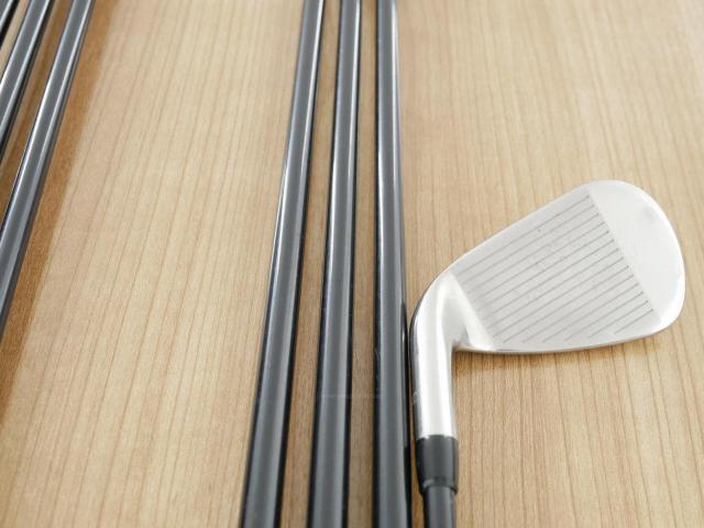 Iron set : Titleist : ชุดเหล็ก Titleist AP1 718 (ออกปี 2018) มีเหล็ก 5-Pw,48 (7 ชิ้น) ก้านกราไฟต์ Fujikura MCI 60 Flex S