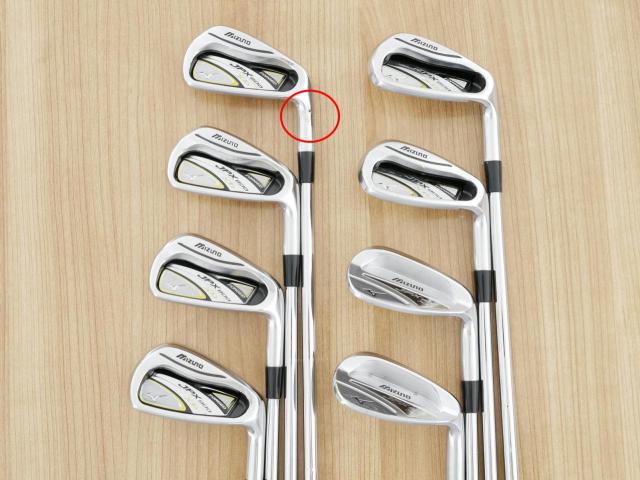 Iron set : Mizuno : **มีตำหนิ** ชุดเหล็ก Mizuno JPX 800 XD Forged มีเหล็ก 5-Pw,Aw,Sw (8 ชิ้น) ก้านเหล็ก NS Pro 950 HT Flex SR