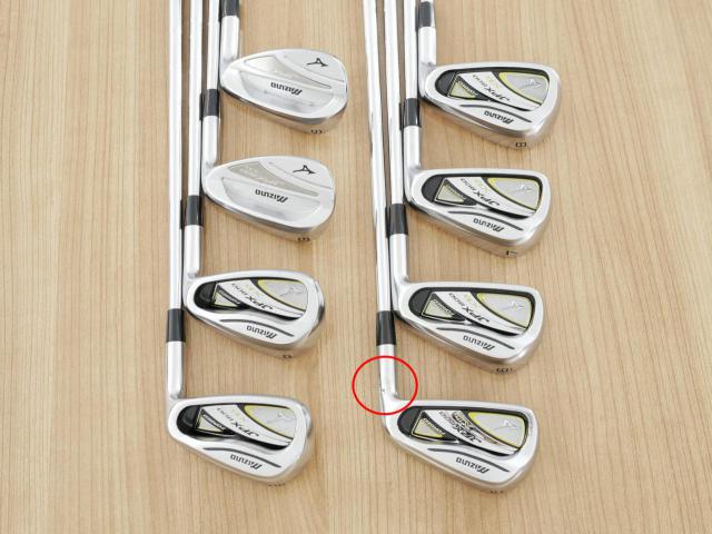 Iron set : Mizuno : **มีตำหนิ** ชุดเหล็ก Mizuno JPX 800 XD Forged มีเหล็ก 5-Pw,Aw,Sw (8 ชิ้น) ก้านเหล็ก NS Pro 950 HT Flex SR