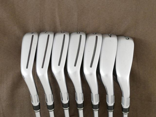 Iron set : Taylormade : ชุดเหล็ก Taylormade M GLOIRE (ออกปี 2019 รุ่นท๊อปสุด ไกลสุด Japan Spec) มีเหล็ก 6-Pw,Aw,Sw (7 ชิ้น) ก้านเหล็ก NS Pro 820 Flex S