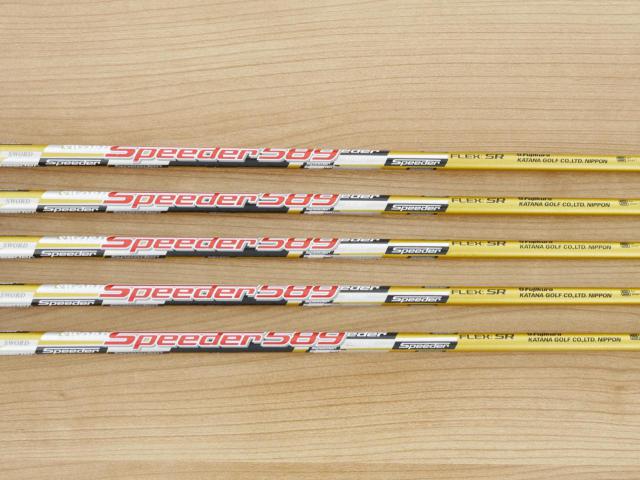 Iron set : Katana : ชุดเหล็ก Katana Sword ATC-589 (ตีง่าย ไกล) มีเหล็ก 6-Pw (5 ชิ้น) ก้าน Speeder 589 Flex SR