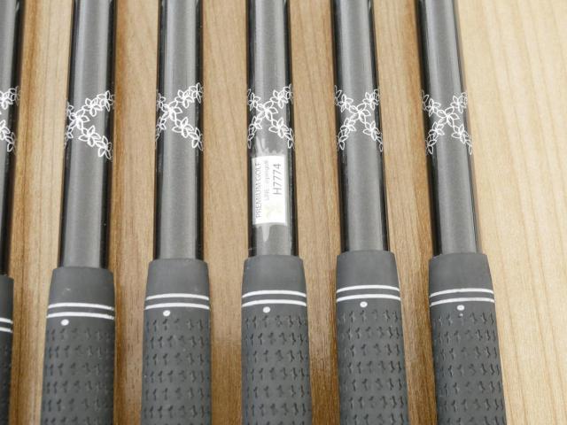 Iron set : PRGR : ชุดเหล็ก PRGR 02 Forged (ปี 2023 นุ่มมาก หายาก) มีเหล็ก 5-Pw (6 ชิ้น) ก้านกราไฟต์ Mitsubishi Diamana Flex S