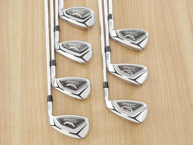 Iron set : Titleist : ชุดเหล็ก Titleist VG3 Type D Forged (รุ่นปี 2019 Japan Spec. ตีง่ายและไกลที่สุดของ Titleist) มีเหล็ก 6-Pw,Aw,As (7 ชิ้น) ก้านเหล็ก NS Pro Zelos 8 Flex S