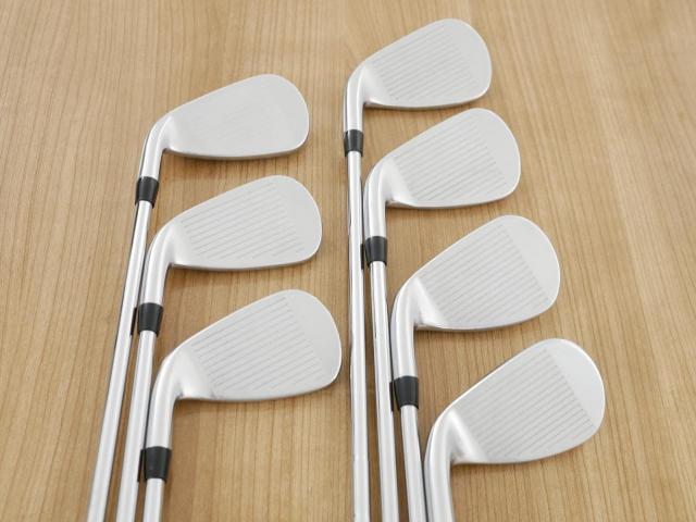 Iron set : Titleist : ชุดเหล็ก Titleist VG3 Type D Forged (รุ่นปี 2019 Japan Spec. ตีง่ายและไกลที่สุดของ Titleist) มีเหล็ก 6-Pw,Aw,As (7 ชิ้น) ก้านเหล็ก NS Pro Zelos 8 Flex S