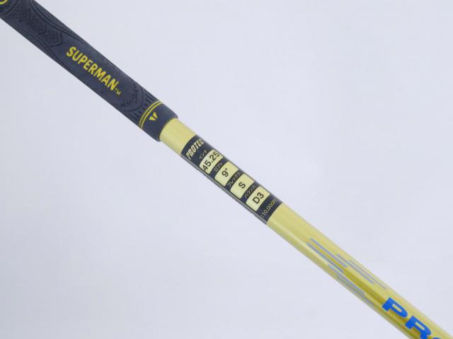 Driver : Superman : ไดรเวอร์ Superman EG006 COR (ปี 2022 ตีไกลมากๆ) Loft 9 ก้าน Big Blue V6 Flex S