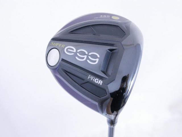 Driver : PRGR : ไดรเวอร์ PRGR Super EGG 480cc. (ปี 2021 หน้าเด้งเกินกฏ ตีไกลมาก) Loft 11.5 Flex R2 (M-35)