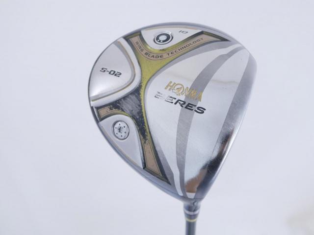 Driver : Honma : **มีตำหนิ** ไดรเวอร์ Honma Beres S-02 (460cc.) Loft 10 ก้าน ARMRQ 6 (49) Flex R (2 ดาว)