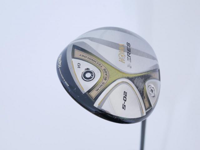 Driver : Honma : **มีตำหนิ** ไดรเวอร์ Honma Beres S-02 (460cc.) Loft 10 ก้าน ARMRQ 6 (49) Flex R (2 ดาว)