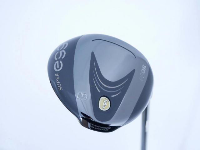 Fairway Wood : PRGR : หัวไม้ 3 PRGR Super Egg (รุ่นล่าสุด ปี 2023 หน้าเด้งเกินกฏ COR 0.84 หายากมาก) Loft 15 ก้าน M-37 Flex R