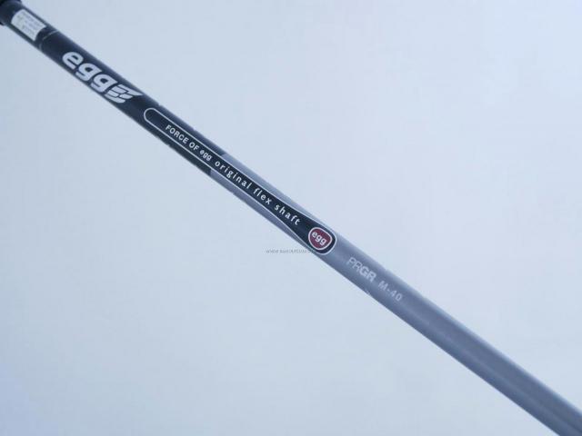 Fairway Wood : PRGR : หัวไม้ 7 PRGR New Egg Spoon (ปี 2017) Loft 20 Flex SR (M-40)