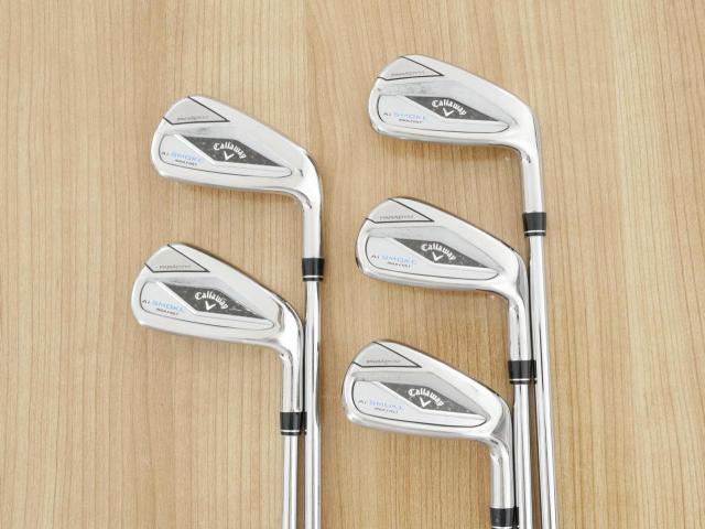Iron set : Callaway : ชุดเหล็ก Callaway Paradym Ai Smoke Max Fast (ออกปี 2024 ตีง่ายมาก ไกล Japan Spec.) มีเหล็ก 6-Pw (5 ชิ้น) ก้านเหล็ก NS Pro 850 NEO Flex S