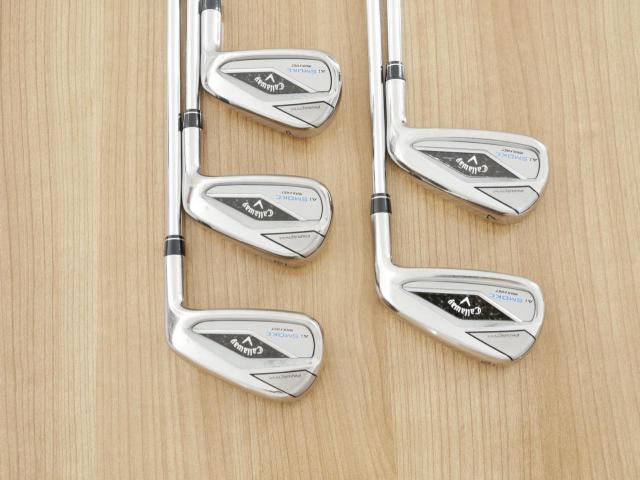 Iron set : Callaway : ชุดเหล็ก Callaway Paradym Ai Smoke Max Fast (ออกปี 2024 ตีง่ายมาก ไกล Japan Spec.) มีเหล็ก 6-Pw (5 ชิ้น) ก้านเหล็ก NS Pro 850 NEO Flex S
