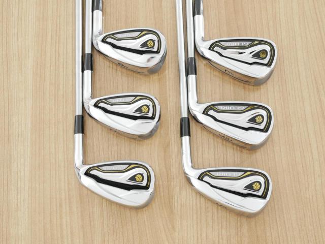 Iron set : Taylormade : ชุดเหล็ก Taylormade Gloire (รุ่นท๊อปสุด Japan Spec. ใบใหญ่ ตีง่าย ไกล) มีเหล็ก 5-Pw (6 ชิ้น) สุดยอดก้าน TRPX I-5 Flex R