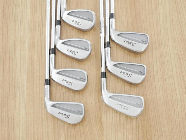 Iron set : Titleist : ชุดเหล็ก Titleist T150 Forged (รุ่นล่าสุด ออกปี 2025 นุ่ม แน่น คม) มีเหล็ก 4-Pw (7 ชิ้น) ก้านเหล็ก NS Pro Modus 105 Flex S