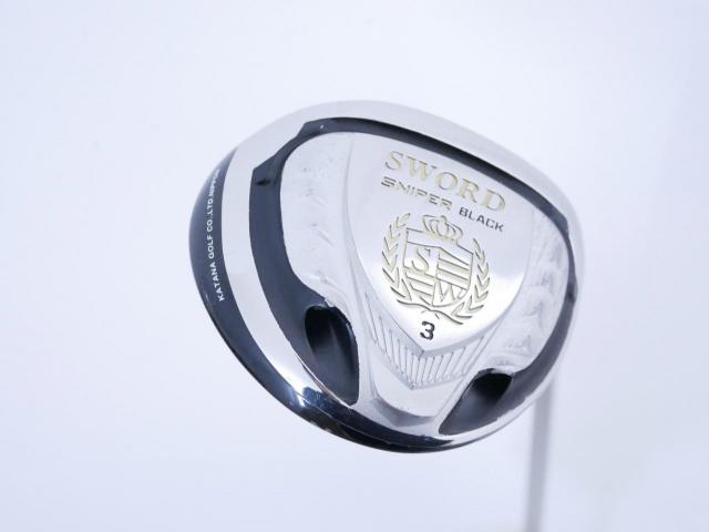 Fairway Wood : Katana : หัวไม้ 3 Katana Sword Sniper Black Loft 16 ก้าน Fujikura Speeder 556 Flex R