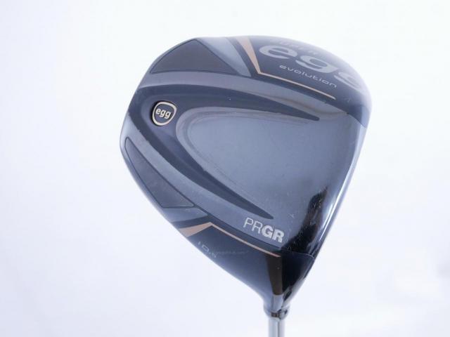 Driver : PRGR : ไดรเวอร์ PRGR Super EGG Evolution 500cc. (รุ่นล่าสุด ออกปี 2024 หน้าเด้งเกินกฏ ตีไกลมาก) Loft 10.5 Flex R (M-37)
