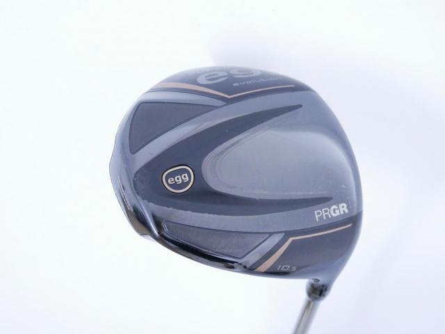 Driver : PRGR : ไดรเวอร์ PRGR Super EGG Evolution 500cc. (รุ่นล่าสุด ออกปี 2024 หน้าเด้งเกินกฏ ตีไกลมาก) Loft 10.5 Flex R (M-37)