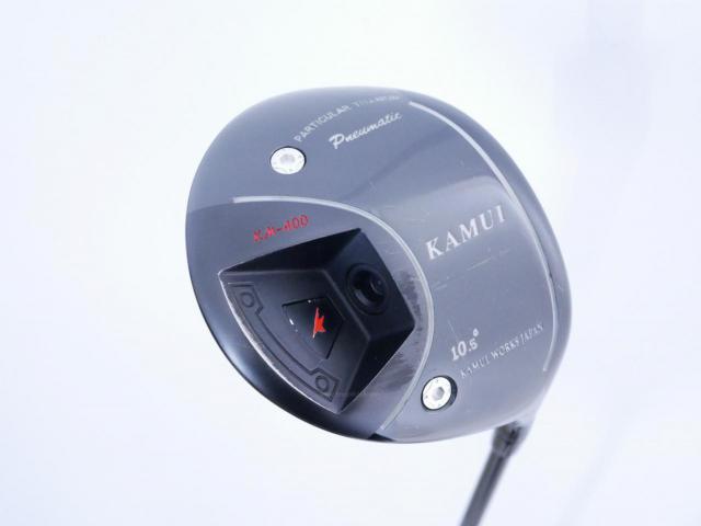 Driver : Kamuiworks : ไดรเวอร์ Kamuiworks KM-400 Non-Conforming (รุ่นปี 2020 หน้าเด้งเกินกฏ ไกลมากๆ มีสปริงข้างใน) Loft 10.5 ก้าน Fujikura Double Kick Flex R