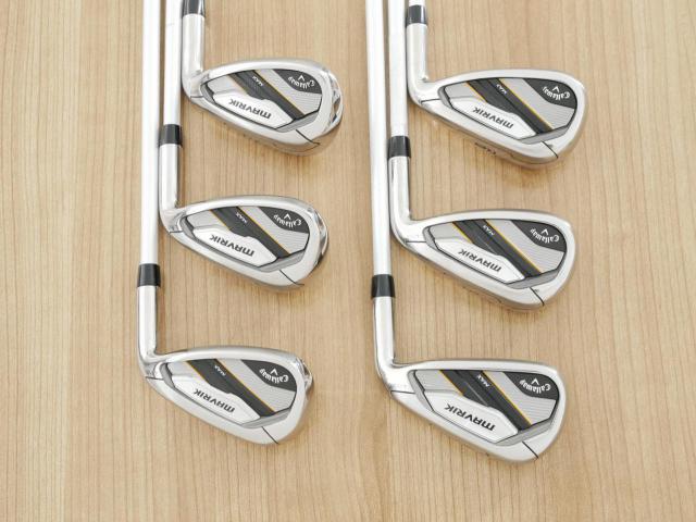 Lady club : All : ชุดเหล็ก Callaway Mavrik MAX (ออกปี 2020 ตีง่าย ไกลมากๆ) มีเหล็ก 7-Pw,Aw,Sw (6 ชิ้น) ก้านกราไฟต์ Mitsubishi Diamana 40 Flex L