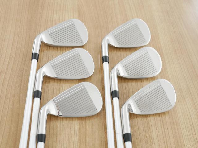 Lady club : All : ชุดเหล็ก Callaway Mavrik MAX (ออกปี 2020 ตีง่าย ไกลมากๆ) มีเหล็ก 7-Pw,Aw,Sw (6 ชิ้น) ก้านกราไฟต์ Mitsubishi Diamana 40 Flex L