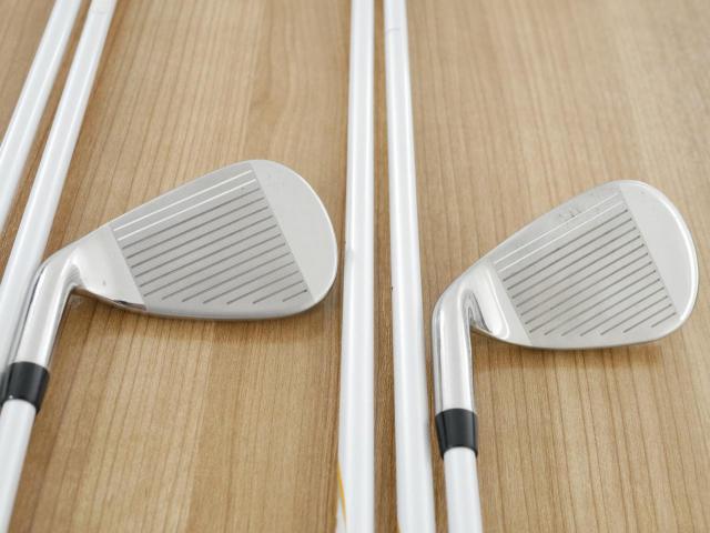 Lady club : All : ชุดเหล็ก Callaway Mavrik MAX (ออกปี 2020 ตีง่าย ไกลมากๆ) มีเหล็ก 7-Pw,Aw,Sw (6 ชิ้น) ก้านกราไฟต์ Mitsubishi Diamana 40 Flex L