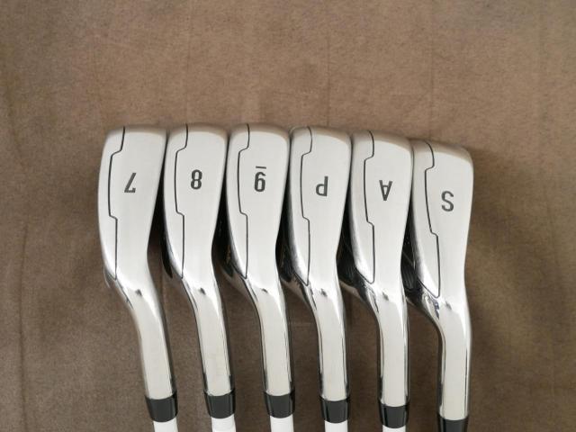 Lady club : All : ชุดเหล็ก Callaway Mavrik MAX (ออกปี 2020 ตีง่าย ไกลมากๆ) มีเหล็ก 7-Pw,Aw,Sw (6 ชิ้น) ก้านกราไฟต์ Mitsubishi Diamana 40 Flex L